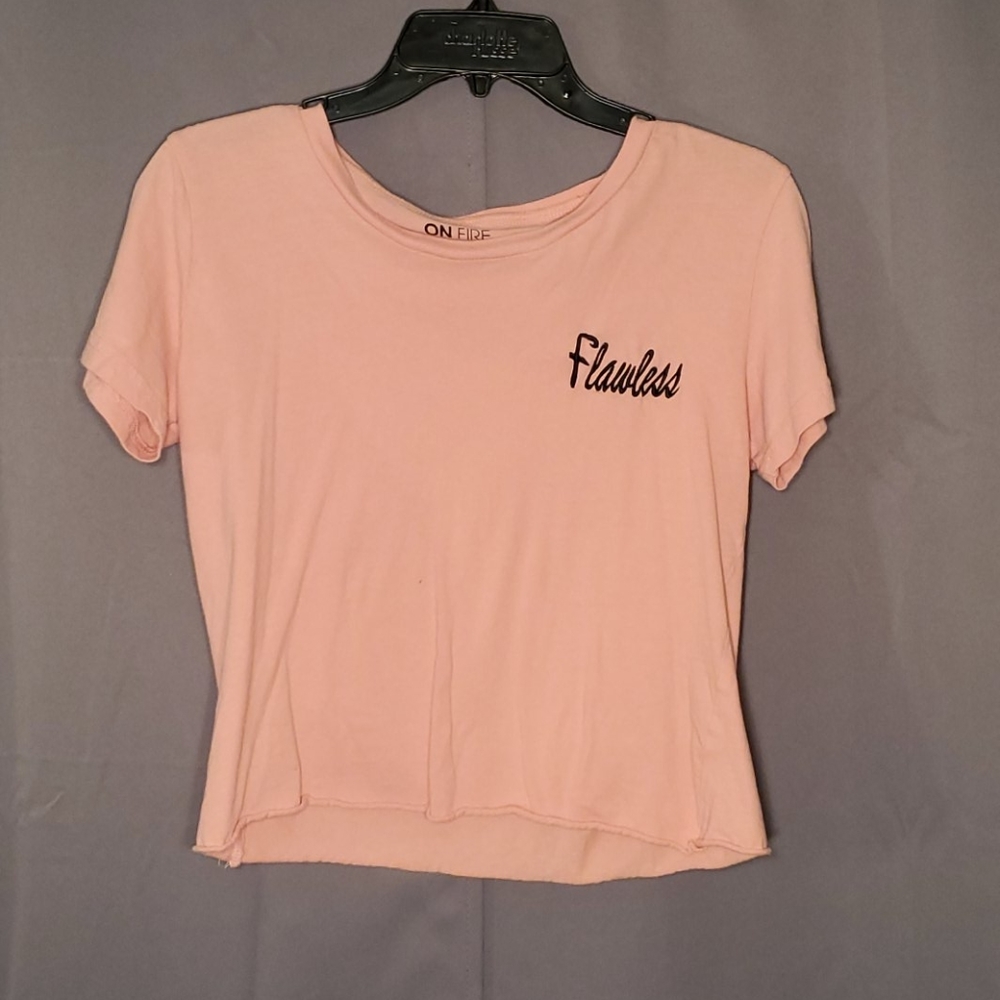 Pink Crop-top